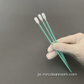 MP-740 ruangan Bersih rajutan Polyester Tipped Industrial Swabs